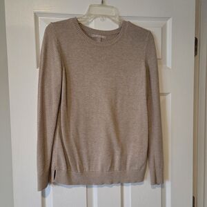 Banana Republic Taupe Crewneck Sweater